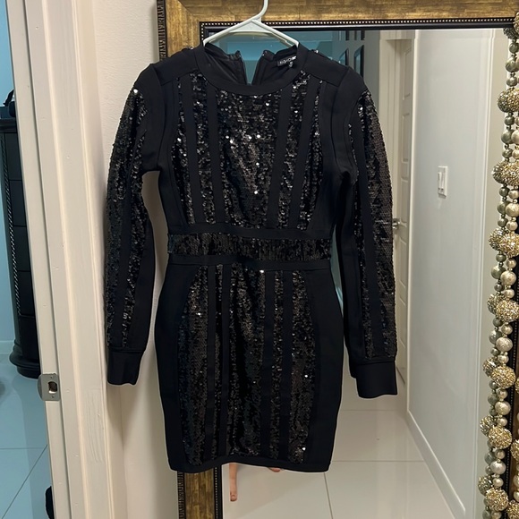 Black sequins dress … bandage - Picture 1 of 2